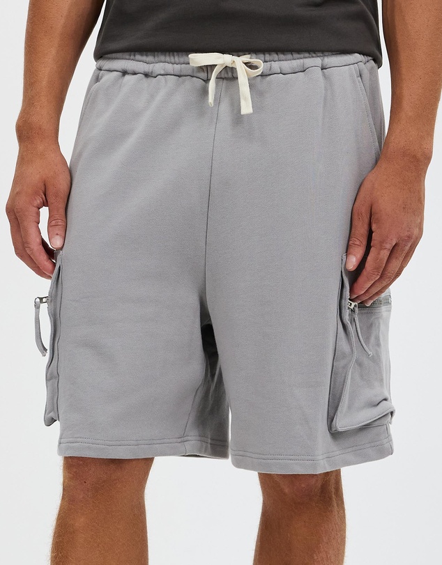 KAJA Clothing - Hebrew Shorts -Grey - Men's
