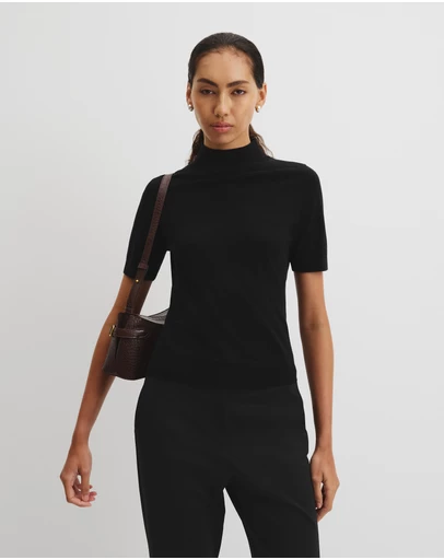 Country Road - Short Sleeve Wool Silk Knit