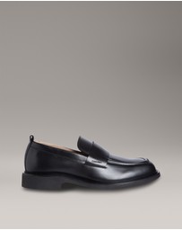 Calvin Klein - Square Leather Loafers