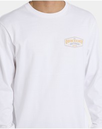 Quiksilver - Mens Classic Hooks Long Sleeve T-Shirt