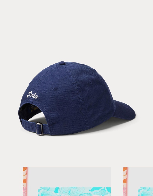 Polo Ralph Lauren - Dog-Embroidered Twill Ball Cap