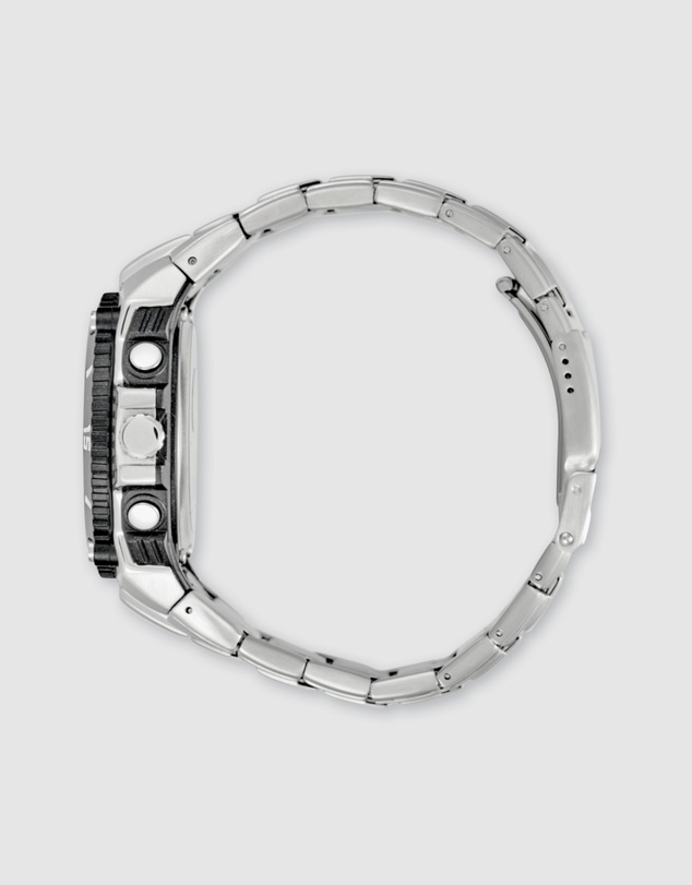Maxum - Maverick Stainless Steel Ana Digi Watch