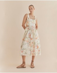 Amelius - Orangerie Sleeveless Midi Dress