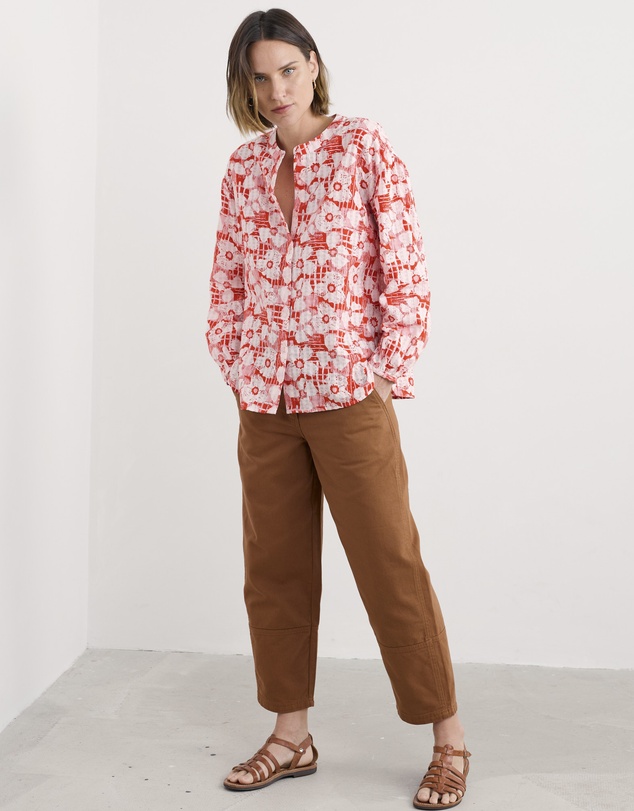 Seasalt - Seasalt Cornwall Orange Radiance Shirt