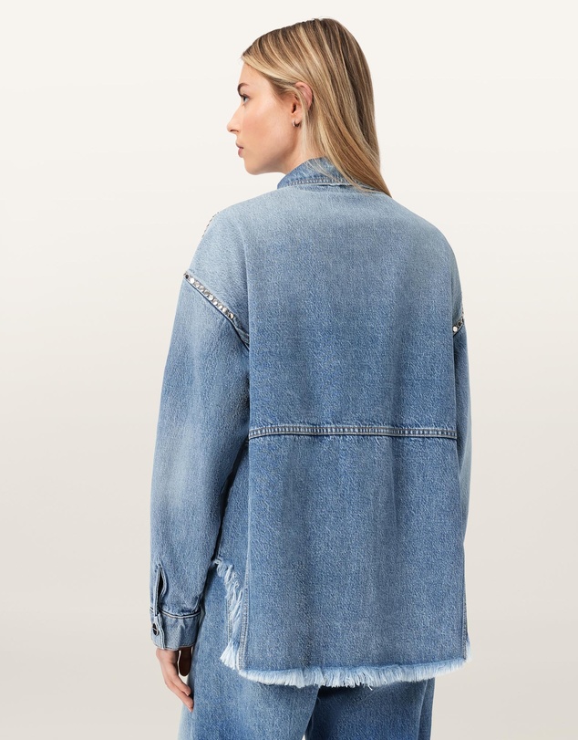AllSaints - Hettie Stud Shacket