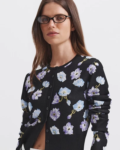 SABA - Jardin Jacquard Cardigan