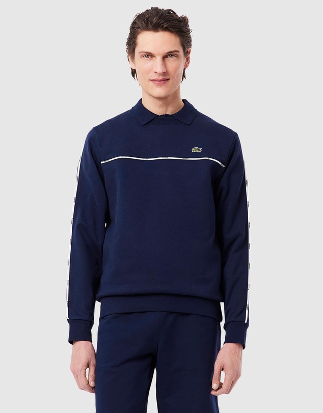 Lacoste - Tape Crew Neck Sweatshirt
