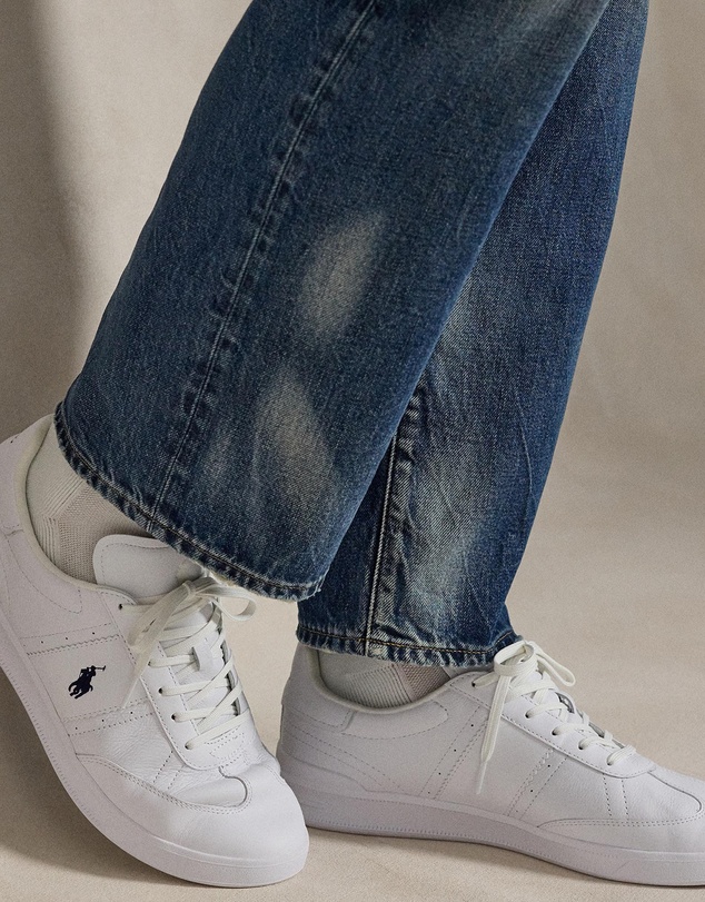 Polo Ralph Lauren - Heritage Aera Leather Sneakers - Men's