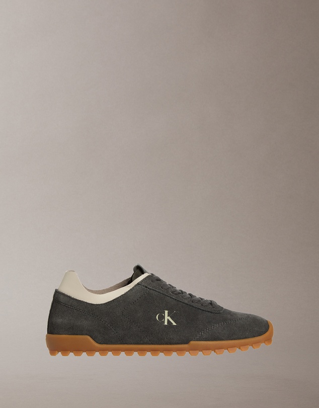 Calvin Klein - Suede Low Profile Runner Sneakers