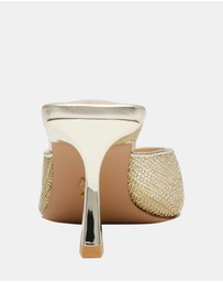 Steve Madden - Newcomer Gold Heels