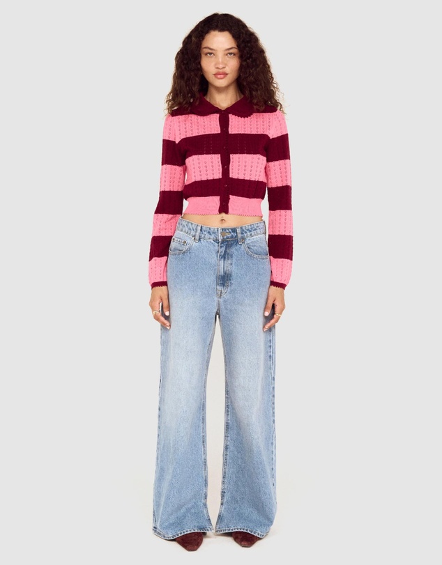 MINKPINK - Selena Pointelle Cardigan