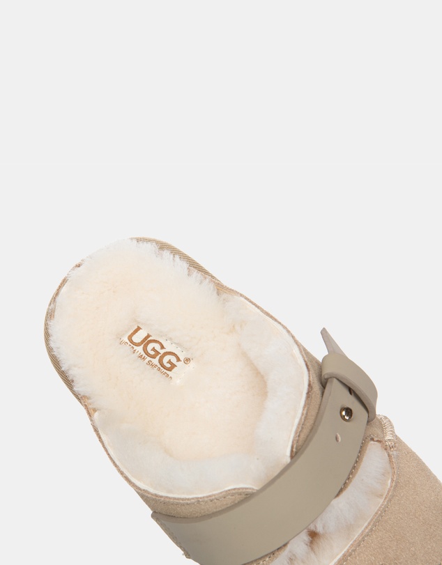 EVERAU - Australian Shepherd Ugg Clava Cow Suede Upper Loafer Oxfords Flats