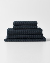 Aura Home - Waffle Bath Towel Set