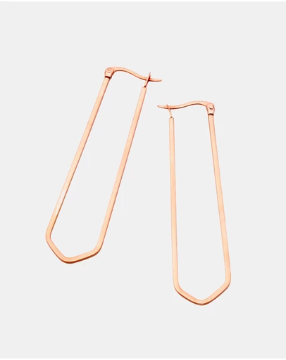 Pastiche - Rose Gold Storm Chaser Earrings