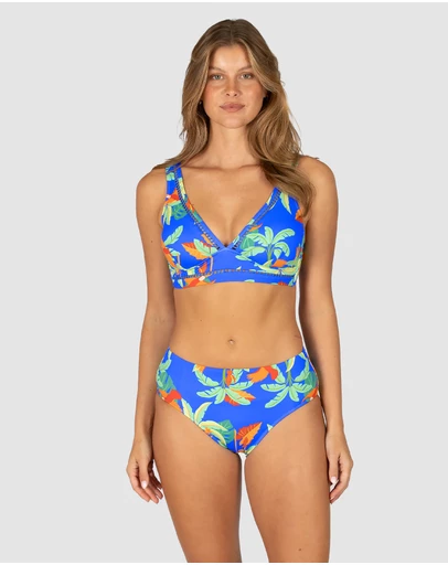 Baku Swimwear - Rio Grande D-DD Cup Longline Bikini Bra Top