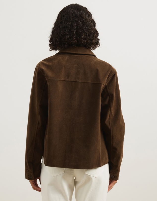 Atmos&Here - Nell Faux Suede Shacket