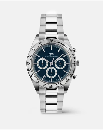 Daniel Wellington - Iconic Tachymeter 42mm 3-Link Arctic