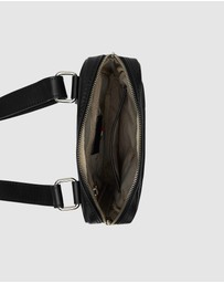 Republic of Florence - Gaius Black Leather Satchel Bag