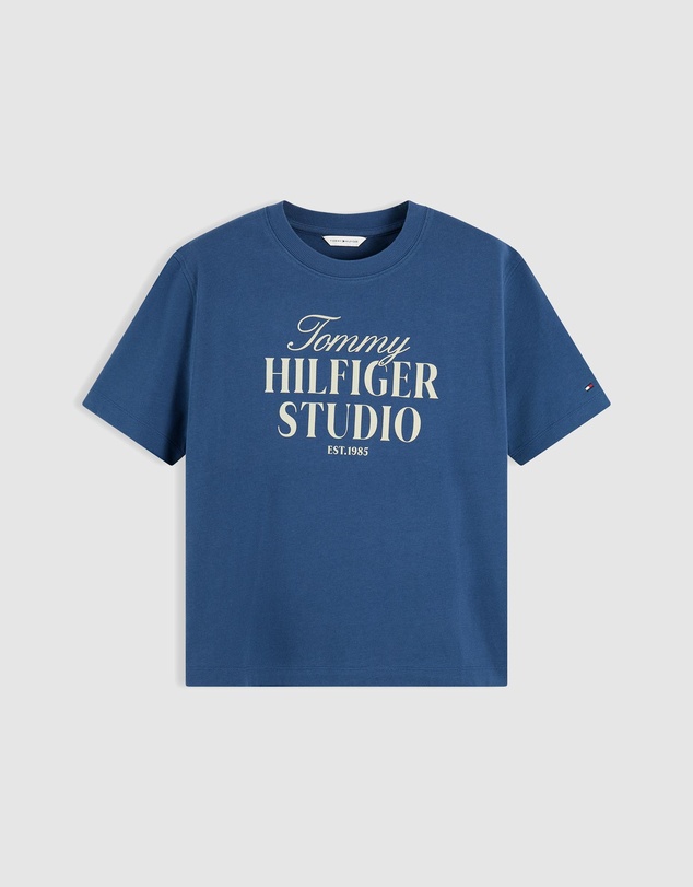 Tommy Hilfiger - Studio Tommy Crew Neck Relaxed Short Sleeve Tee