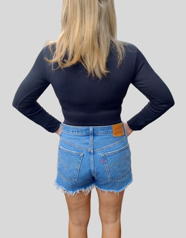 Core Trainer - Luxe Sculpt V-Neck Long Sleeve Bodysuit