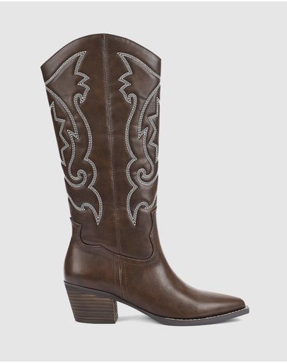 Brown Distressed