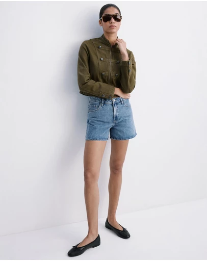 M.N.G - Straight-Fit Denim Shorts
