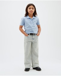 Calvin Klein Jeans - Boys Solid Pique Polo Shirt