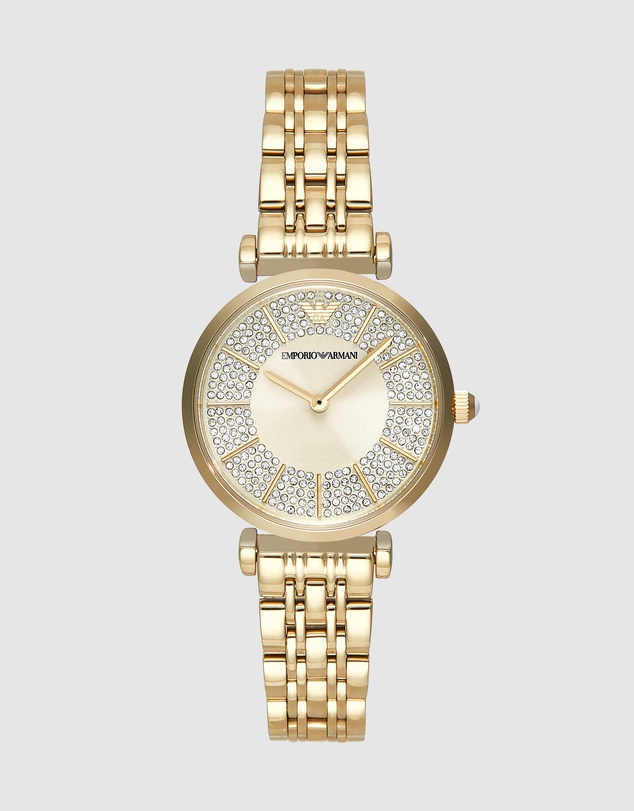 Emporio Armani - Gold Analogue Watch