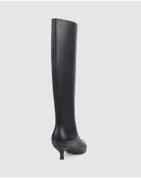 Verali - Olive Knee High Boots