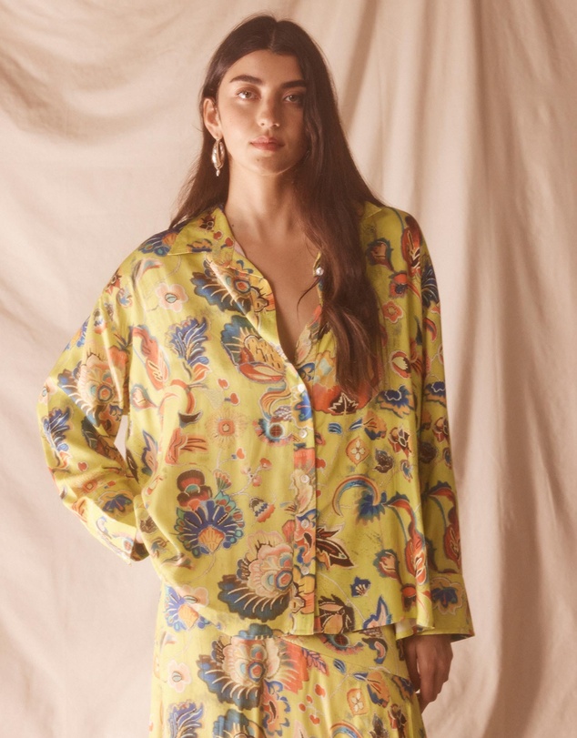 KINGA CSILLA - Bacio Di Mare Dorato Shirt