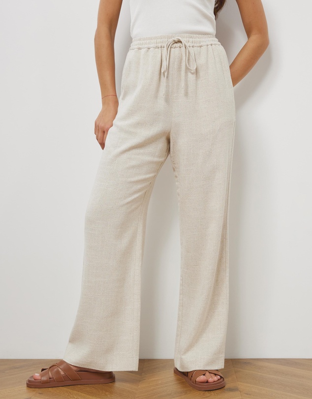Atmos&Here - Kenna Linen Blend Pants