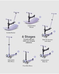 Micro Scooters - Micro Rock and Go Mini Deluxe LED Scooter