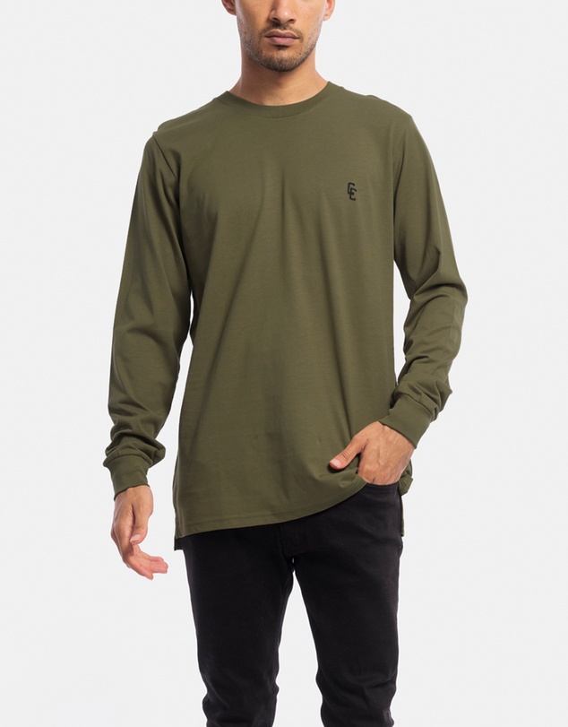 Counter Culture - Cypher Embroidery Long Sleeve Tee