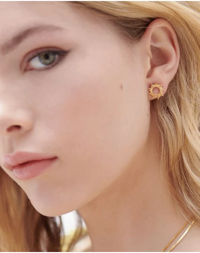 Rachel Jackson - Electric Goddess Sun Stud Earrings