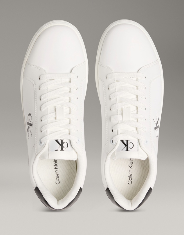 Calvin Klein - Classic Cupsole Mono Leather Sneakers