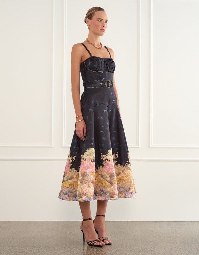 Aqua Blu Australia - Orion Bonnie Midi Dress