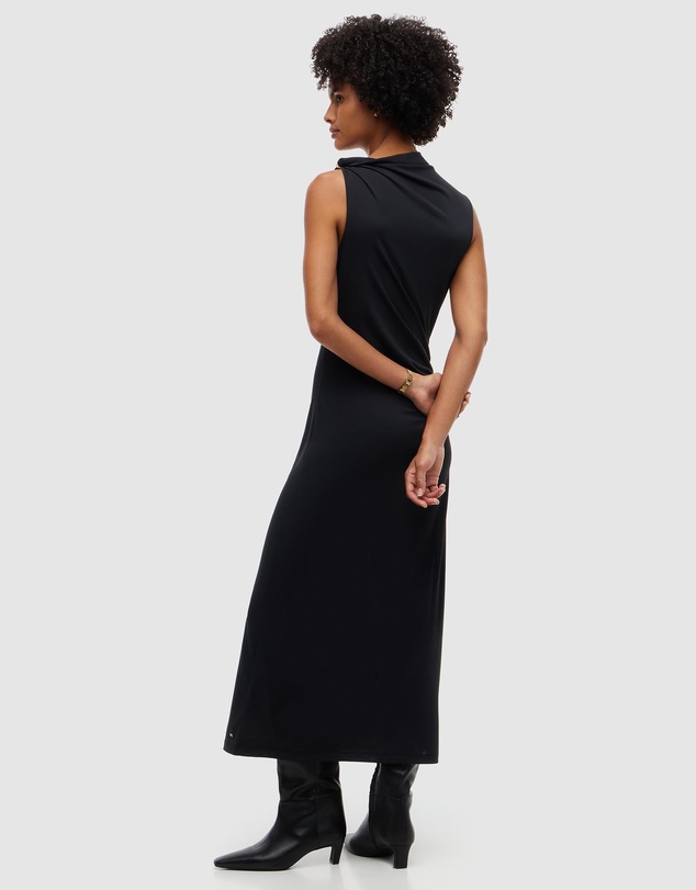 Tommy Hilfiger - Twist Ruched Slim Sleeveless Maxi Dress