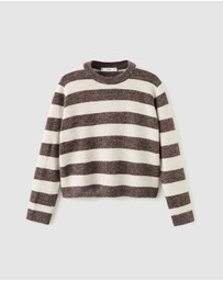 M.N.G - Knit Striped Sweater