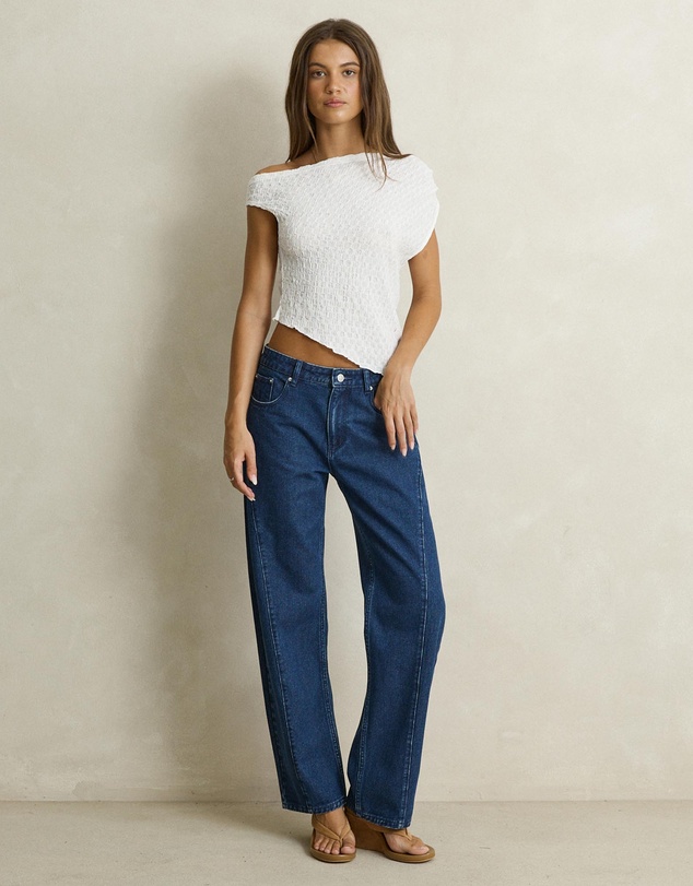 Rhythm - Maya Lace Asymmetric Top