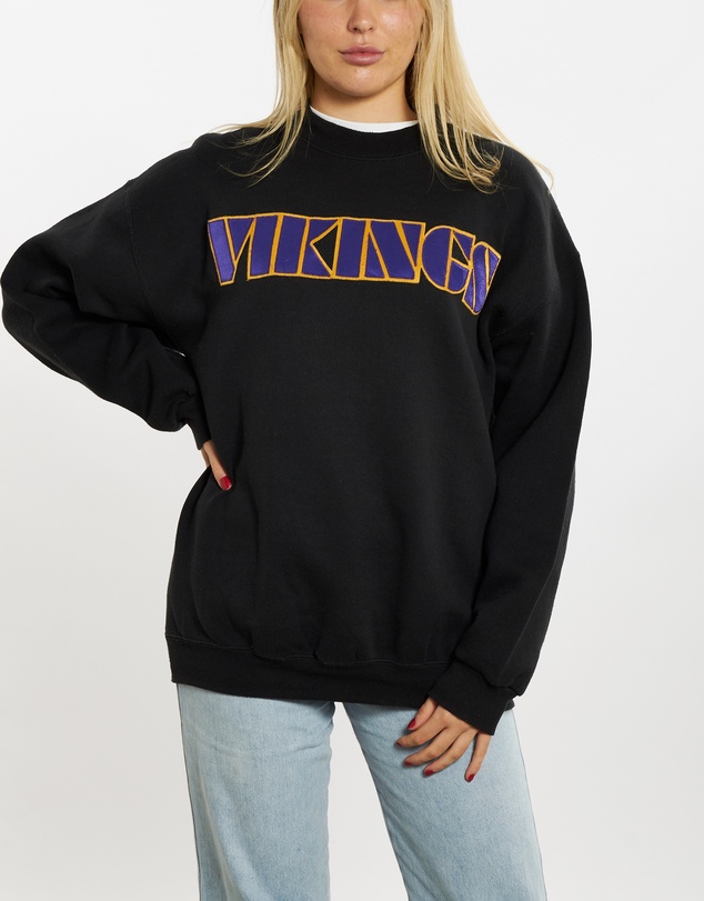 Vintage by The Real Deal - Pre Loved - 90s NFL Minnesota Vikings Sweatshirt