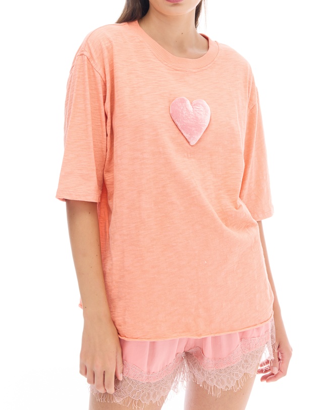 THE TALES - We Love Velvet Heart Street Tee