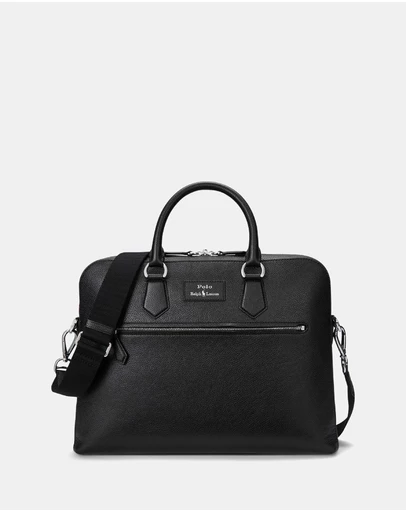 Polo Ralph Lauren - Pebbled Leather Commuter Bag