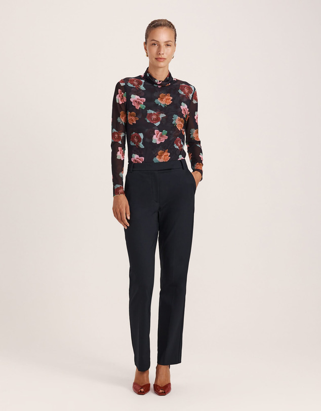 SABA - Tia Pintuck Slim Leg Pant