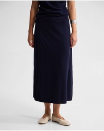Oxford - Leonie Cashmere Blend Knitted Skirt