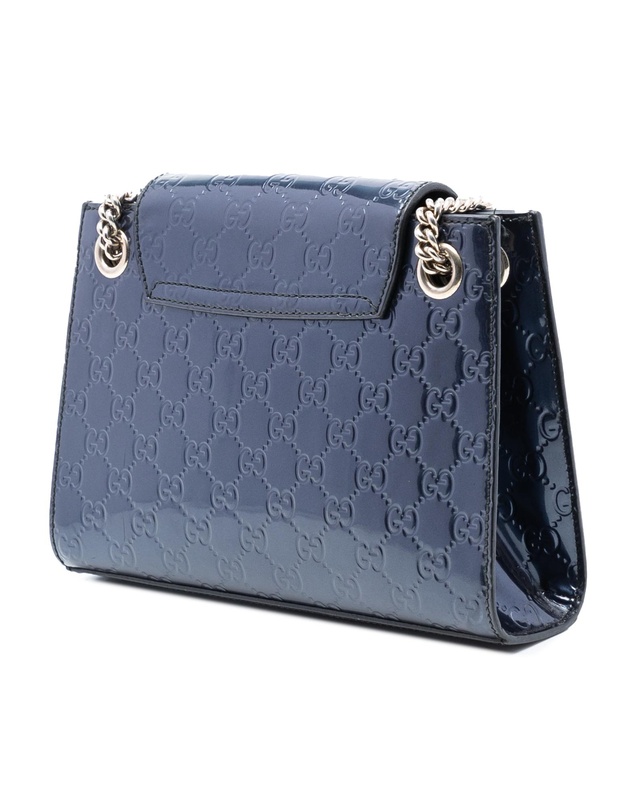 Pre-Loved by Azura Reborn - Pre-Loved Small Guccissima Patent Emily Shoulder Bag