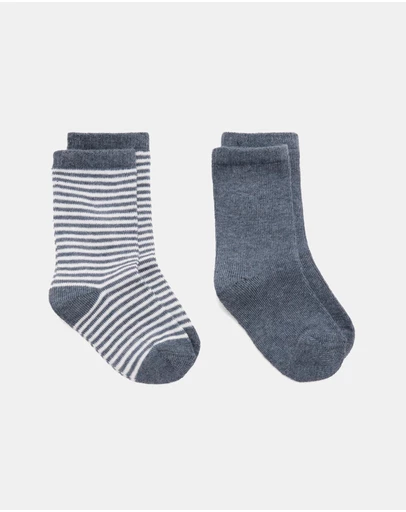 M.N.G - 2-Pack Darwin Socks - Babies-Teens