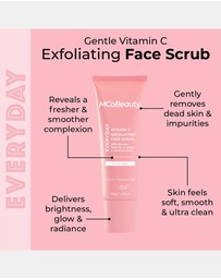 MCoBeauty - Everyday Vitamin C Exfoliating Face Scrub 120g