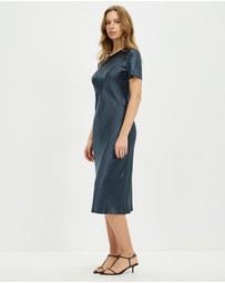 Third Form - Crush Bias Tee Midi Dress