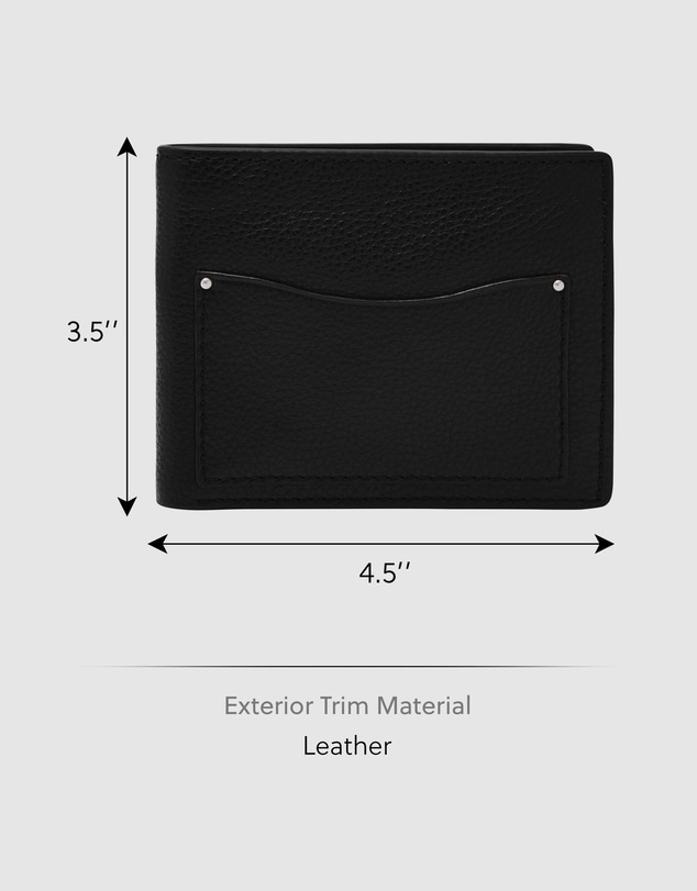 Fossil - Anderson Black Wallet