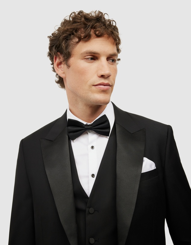 Politix - Riley Black Tie Chintz Tuxedo